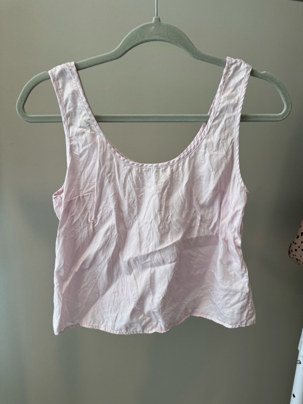 Darling Pale Pink Scoop Neck Tank Top